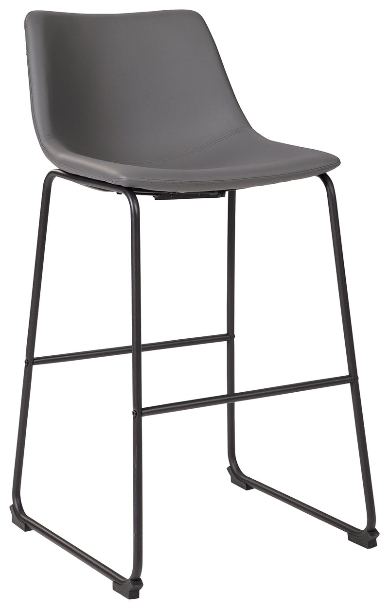 Centiar Gray Pub Height Bar Stool