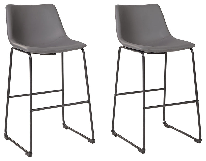 Centiar Gray Pub Height Bar Stool