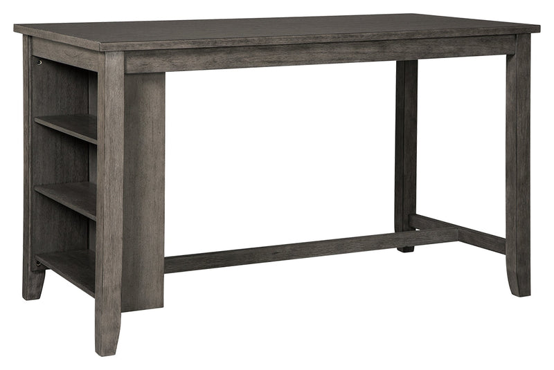 Caitbrook Gray Counter Height Dining Table