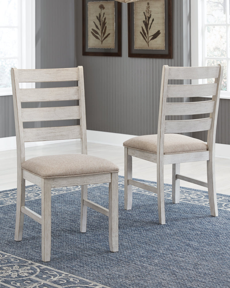 Skempton White Light Brown Dining Chair