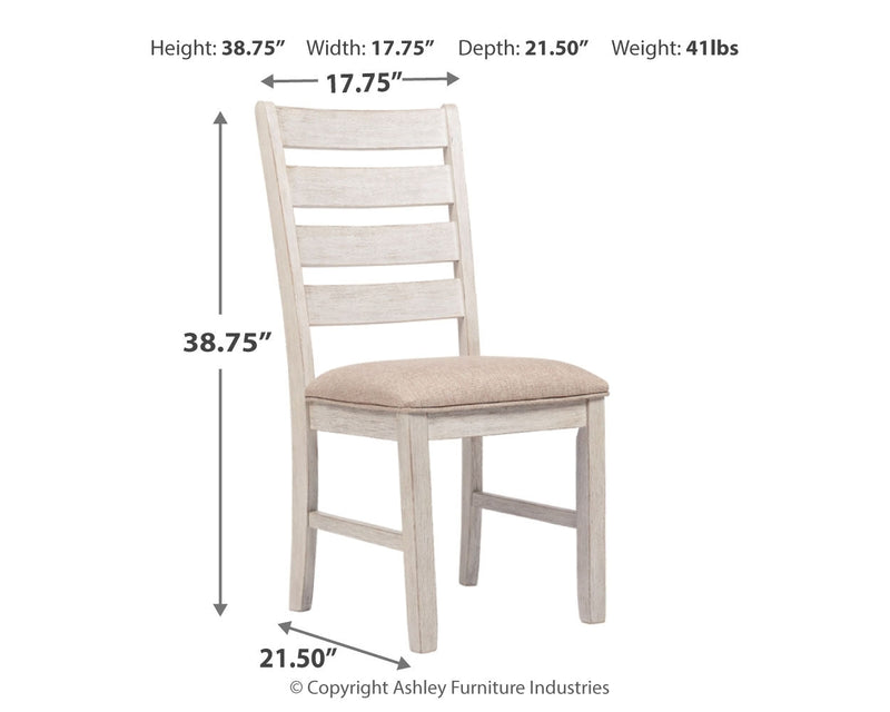 Skempton White Light Brown Dining Chair