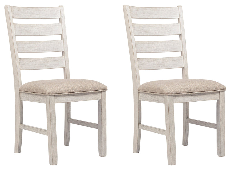 Skempton White Light Brown Dining Chair