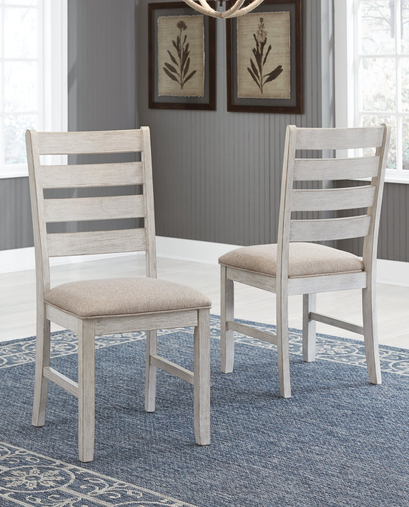 Skempton White Light Brown Dining Chair