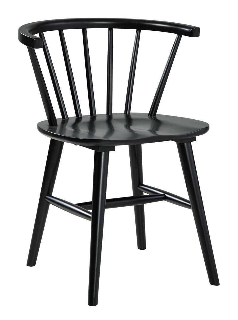 Otaska Black Dining Chair