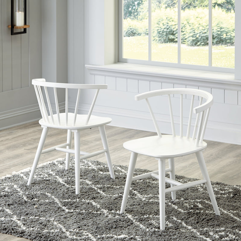 Grannen White Dining Chair