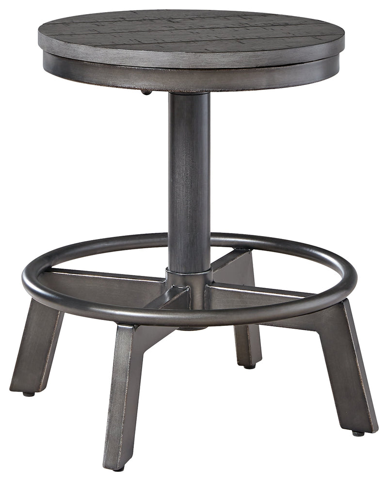 Torjin Gray Counter Height Stool