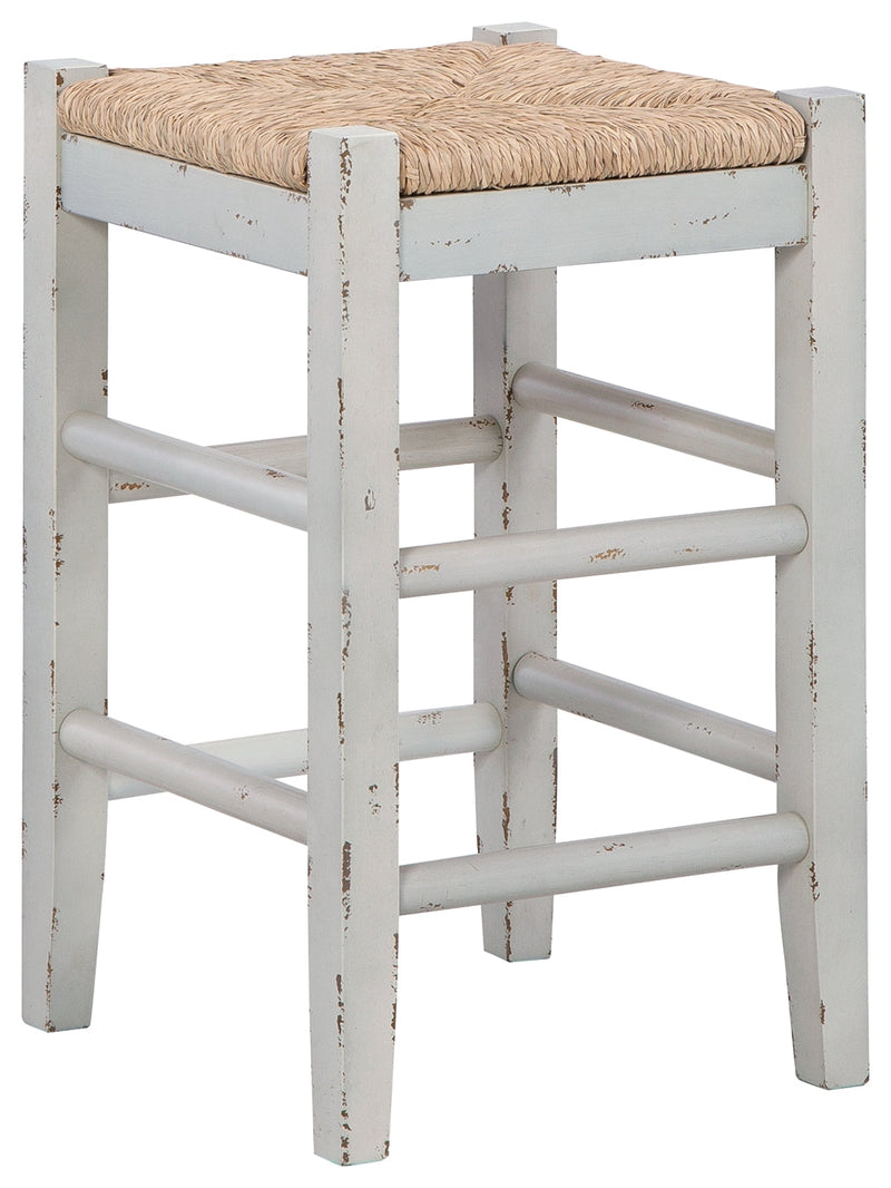 Mirimyn White Counter Height Bar Stool