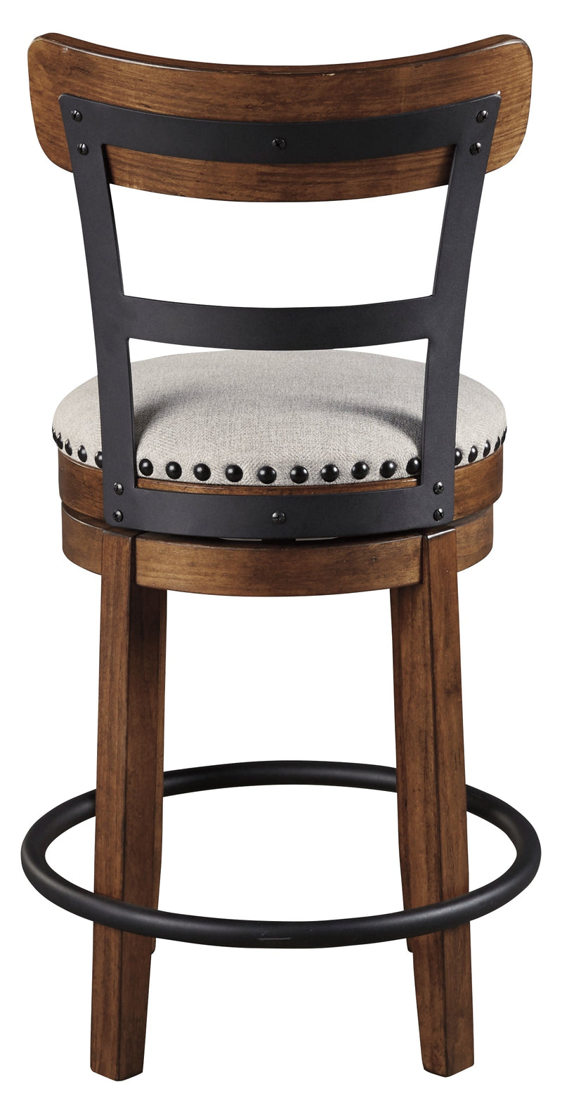 Valebeck Brown Counter Height Bar Stool