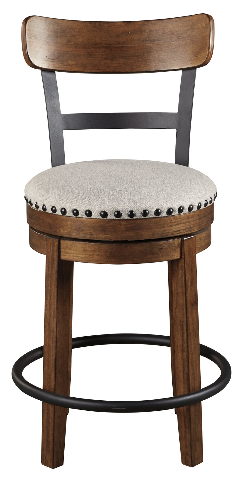 Valebeck Brown Counter Height Bar Stool