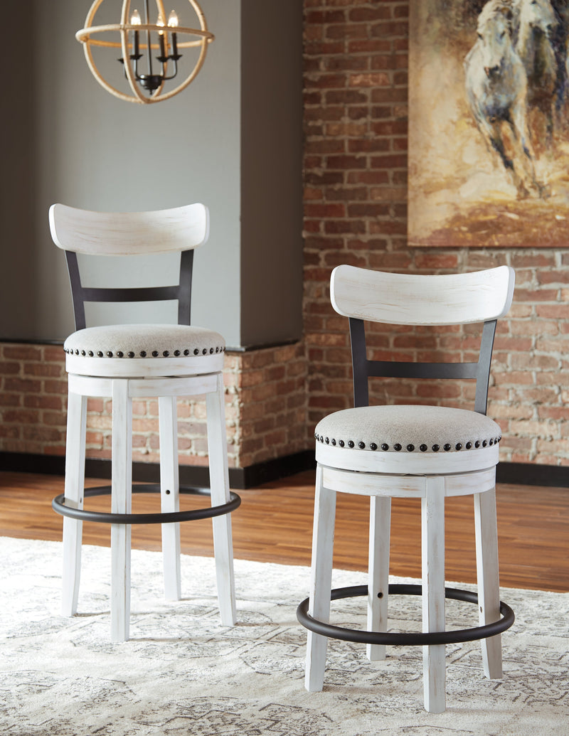 Valebeck Brown Counter Height Bar Stool