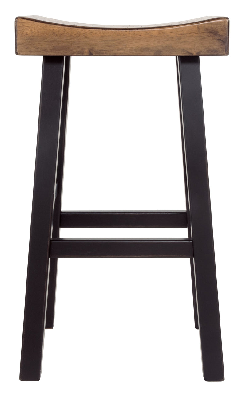 Glosco Medium Brown Dark Bar Height Stool