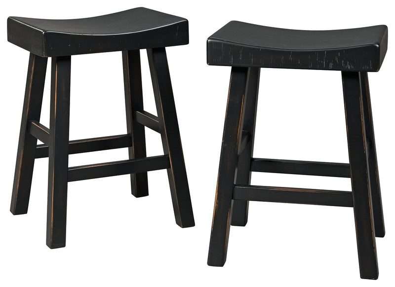 Glosco Black Counter Height Bar Stool