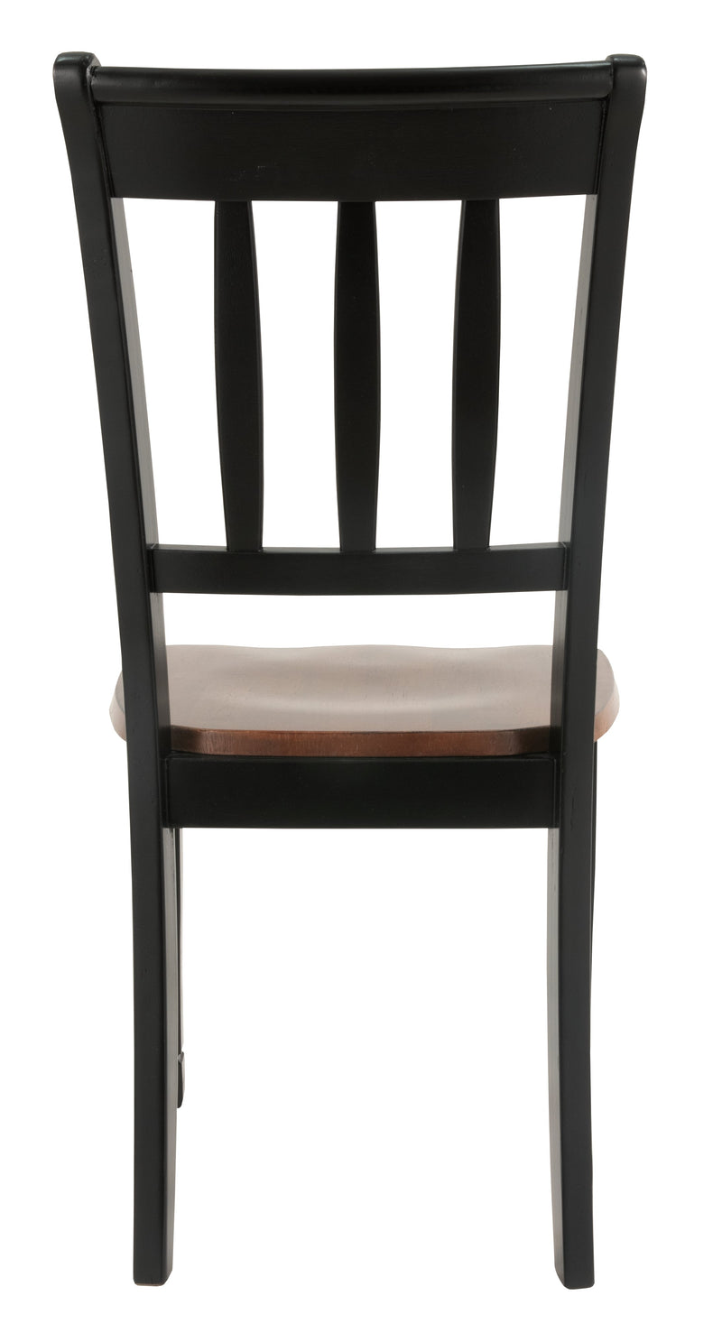 Owingsville Black Brown Dining Chair