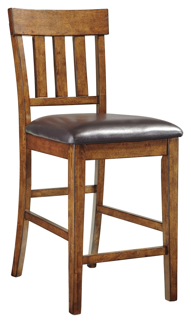 Ralene Medium Brown Counter Height Bar Stool