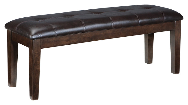 Haddigan Dark Brown Dining Bench