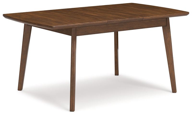 Lyncott Brown Dining Extension Table