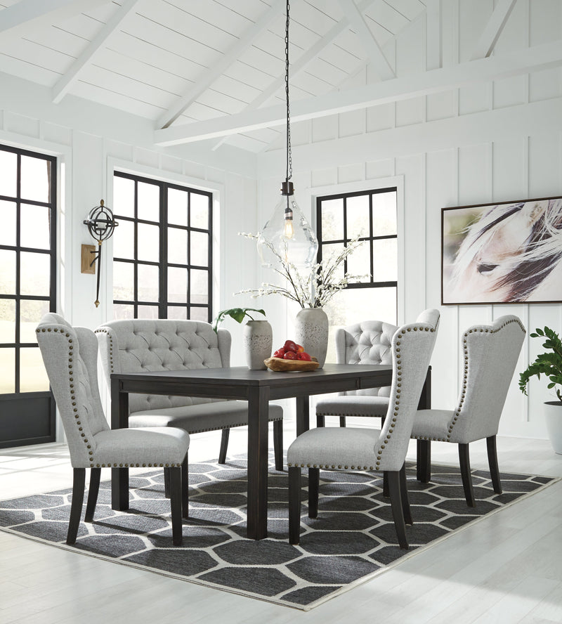 Jeanette Black Dining Table