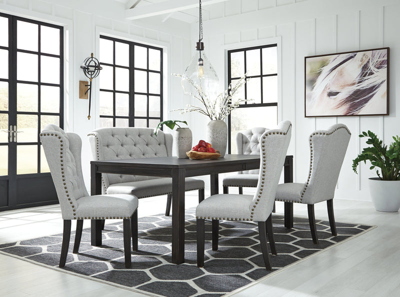 Jeanette Black Dining Table