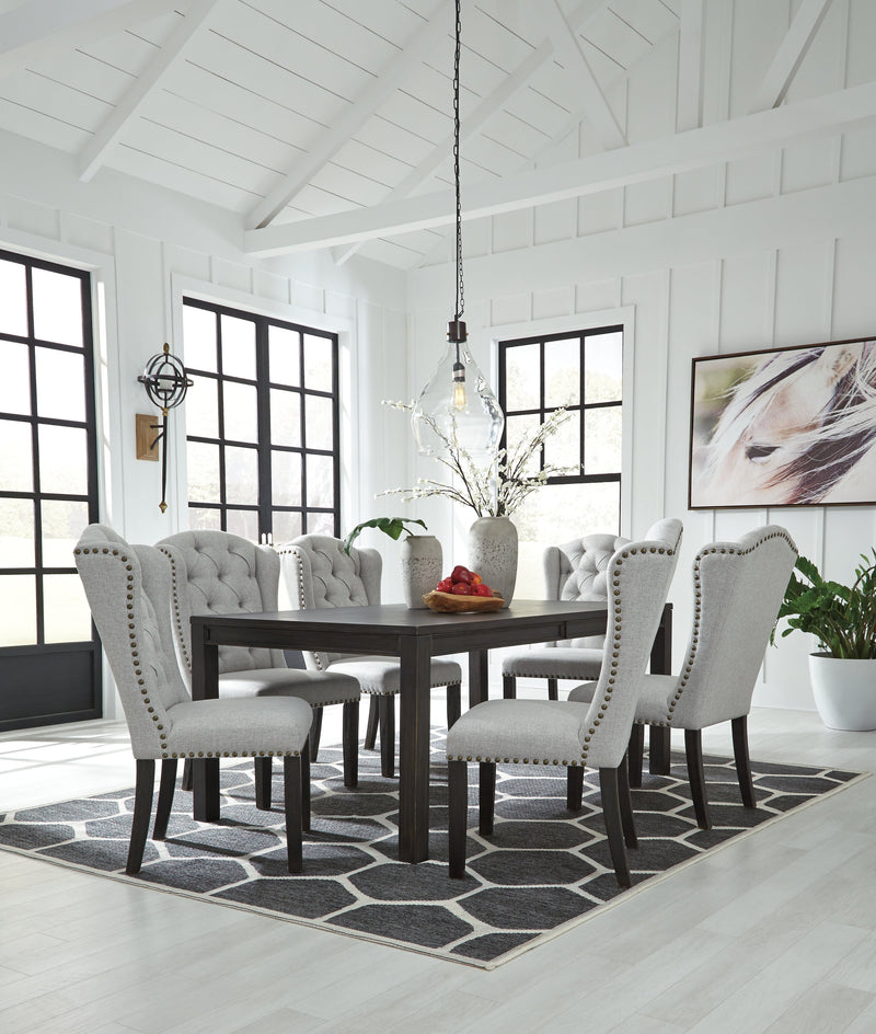 Jeanette Black Dining Table