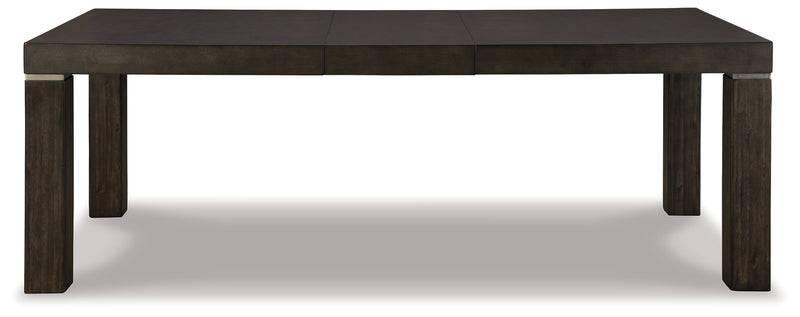 Hyndell Dark Brown Dining Extension Table