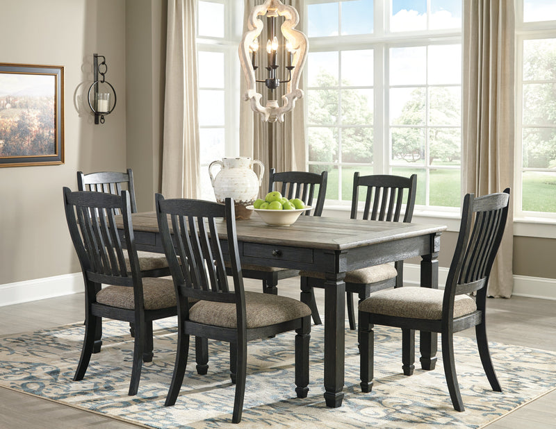 Tyler Creek Black Gray Dining Table