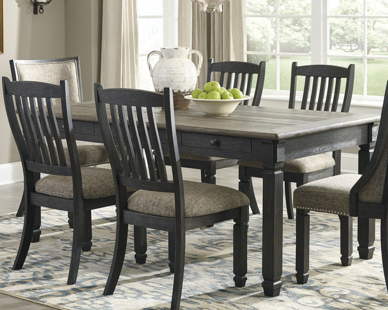 Tyler Creek Black Gray Dining Table