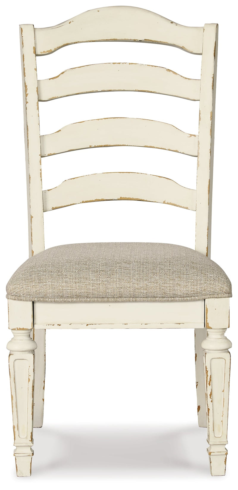 Realyn Chipped White Dining Chair D743-01