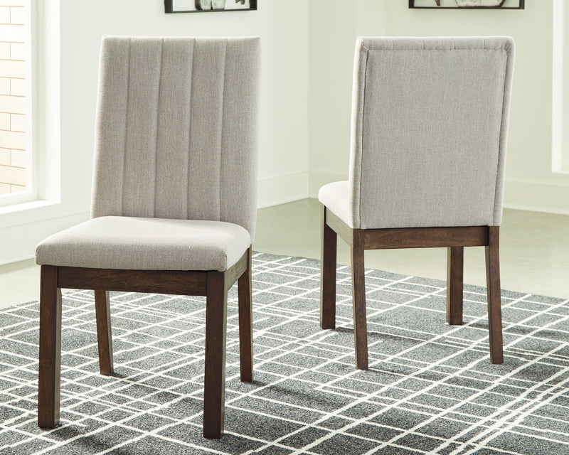 Dellbeck Beige Dining Chair