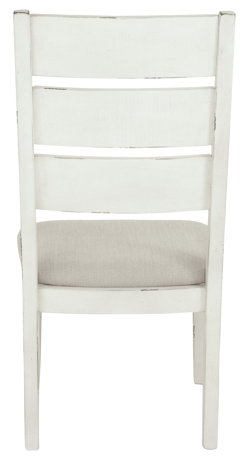 Grindleburg Antique White Dining Chair