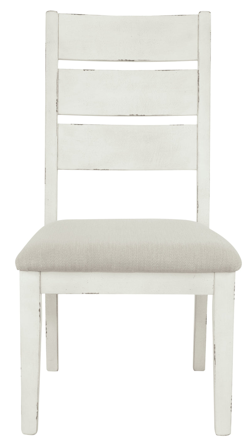 Grindleburg Antique White Dining Chair