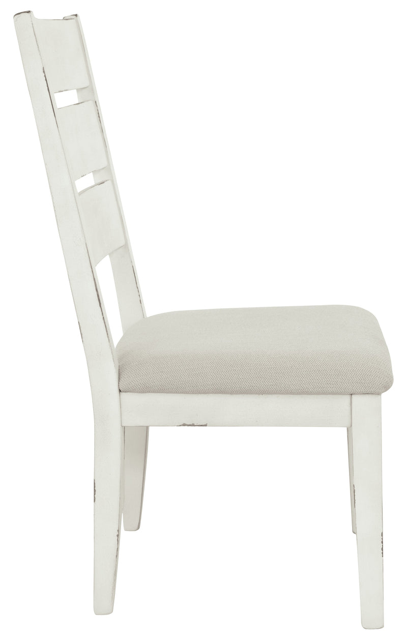 Grindleburg Antique White Dining Chair