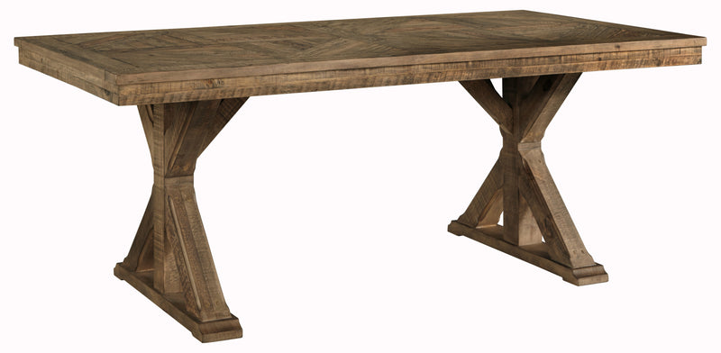 Grindleburg Light Brown Dining Table