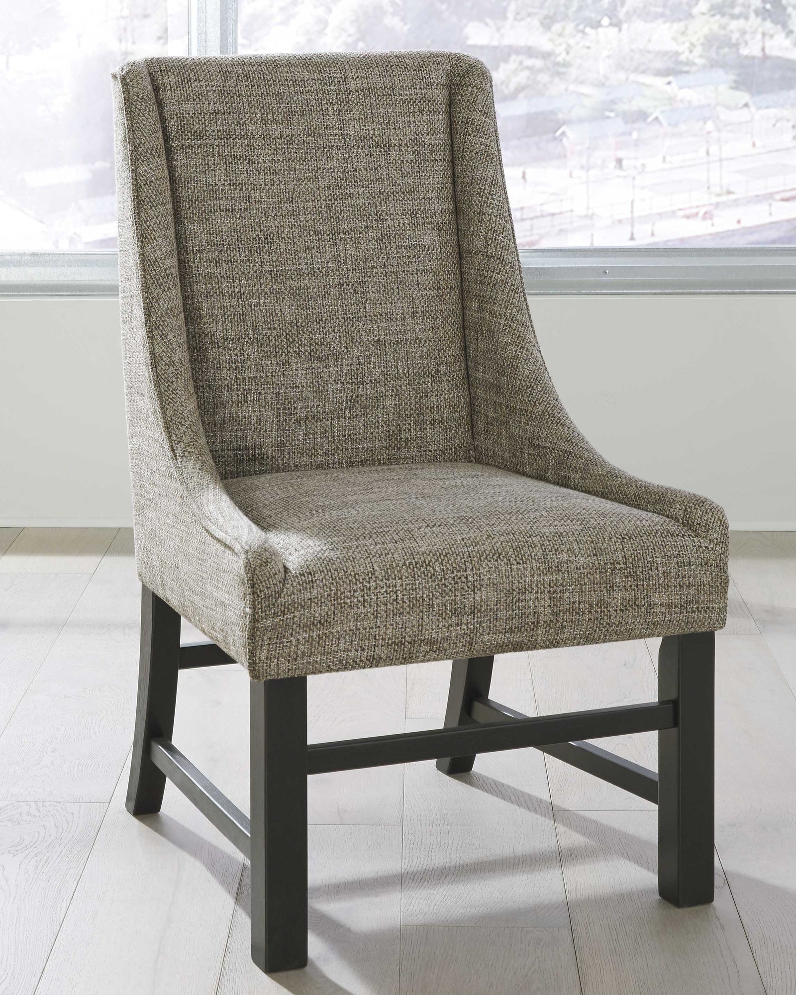 Sommerford Black Brown Dining Chair