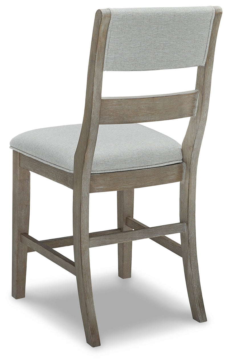 Moreshire Bisque Counter Height Bar Stool