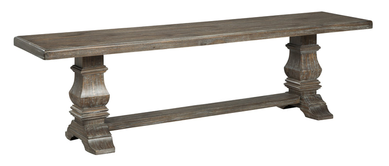 Wyndahl Rustic Brown Dining Bench