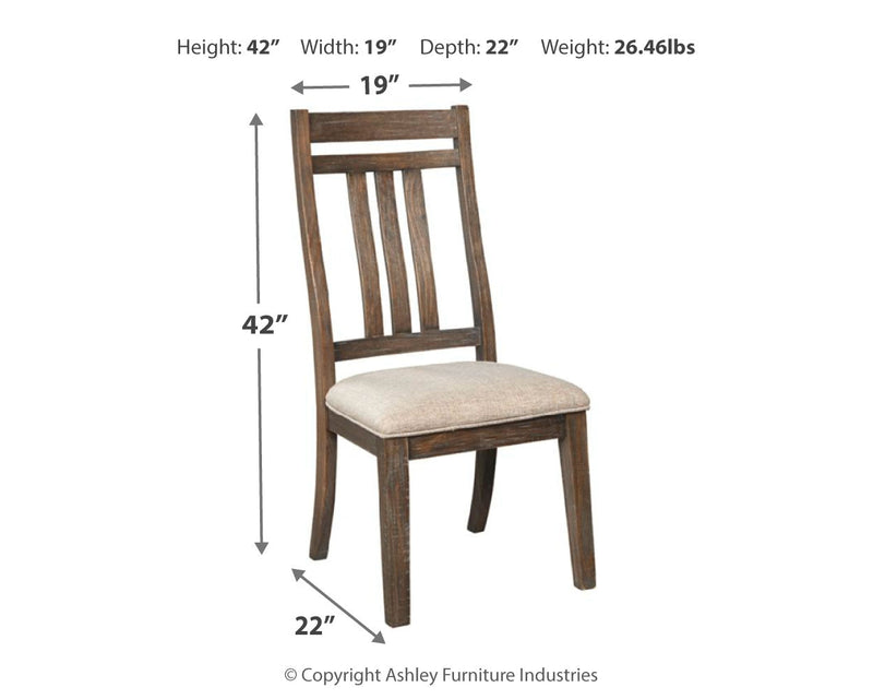 Wyndahl Rustic Brown Dining Chair