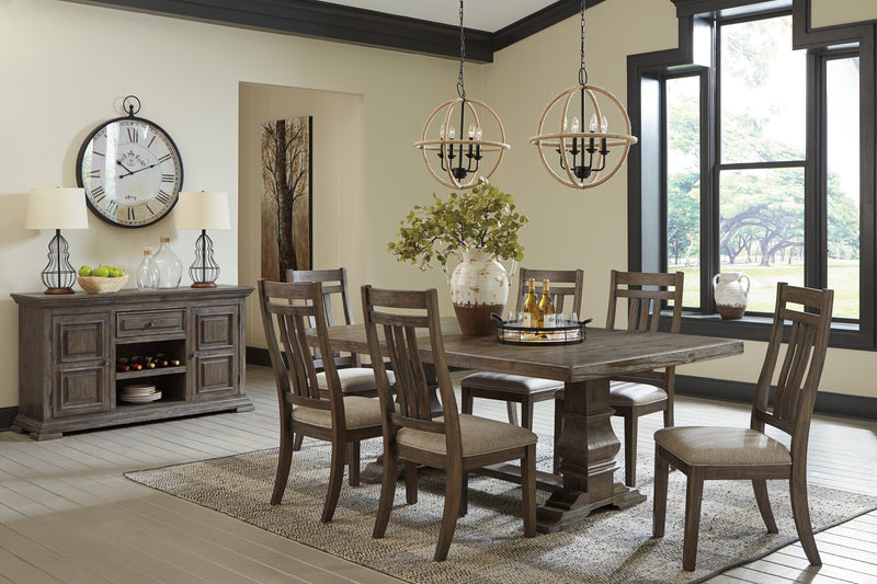 Wyndahl Rustic Brown Dining Table