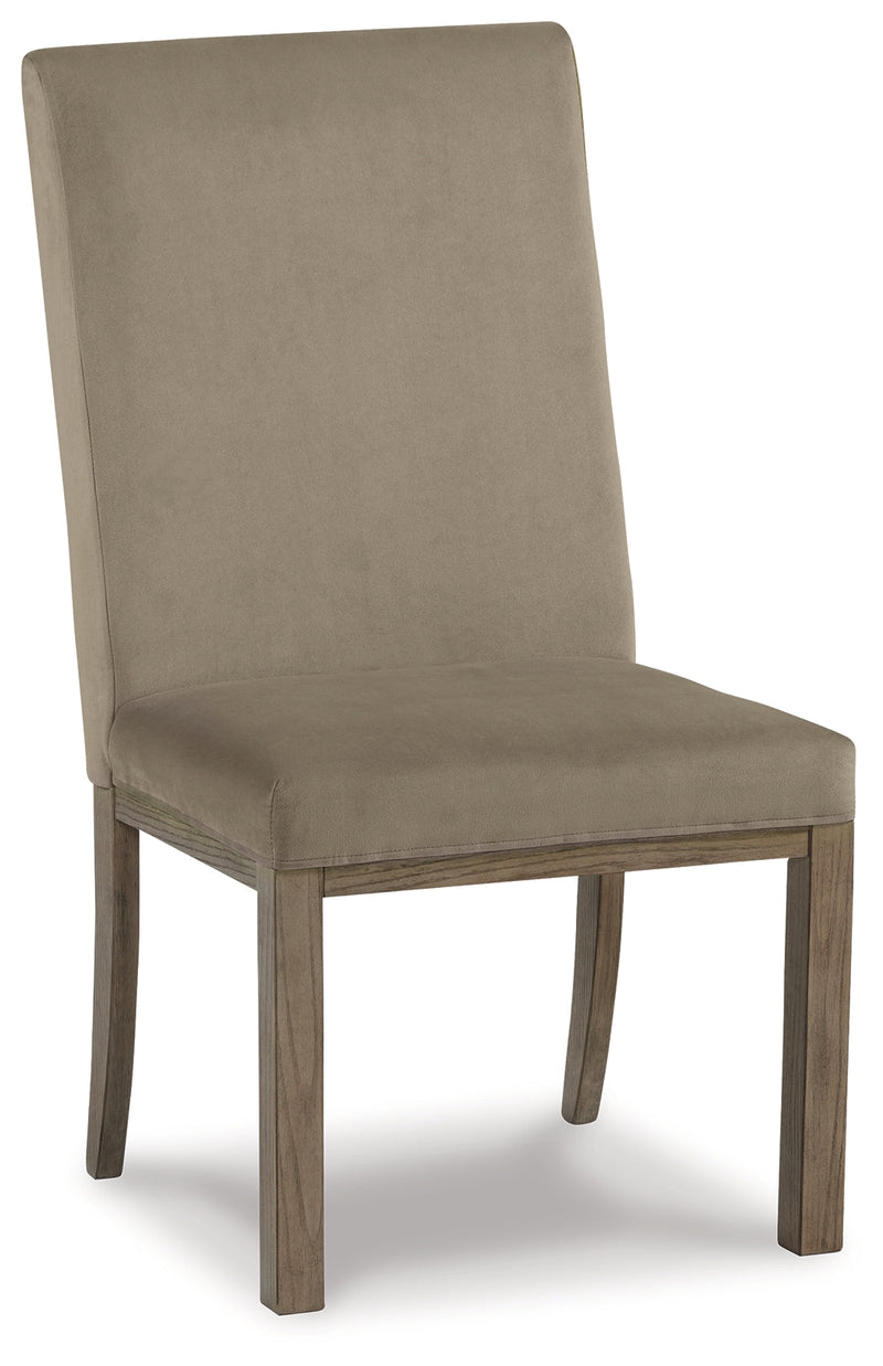 Chrestner Gray/brown Dining Chair