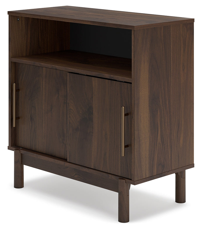 Calverson Mocha Accent Cabinet