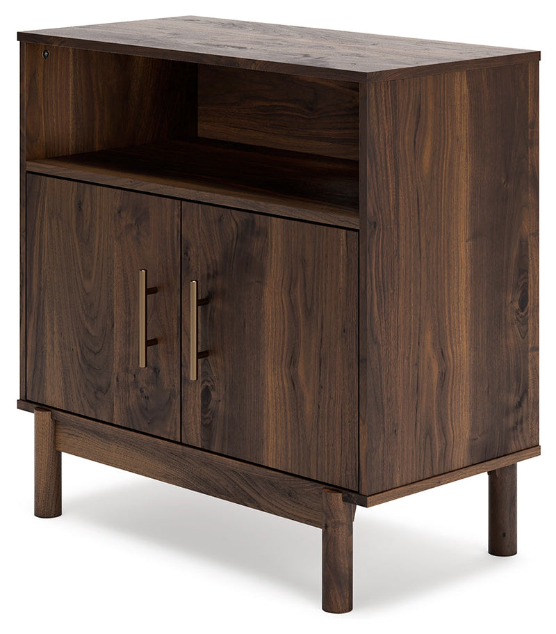 Calverson Mocha Accent Cabinet