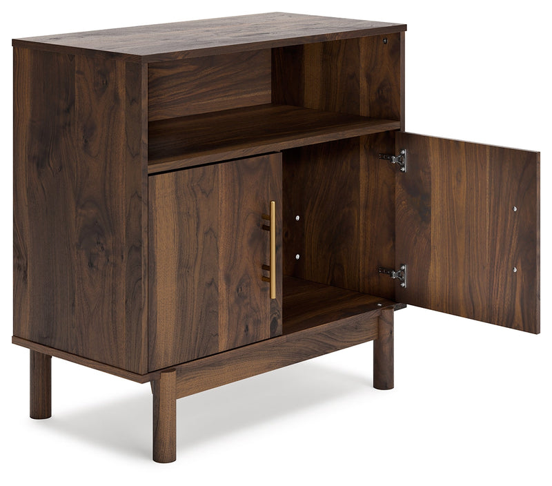 Calverson Mocha Accent Cabinet