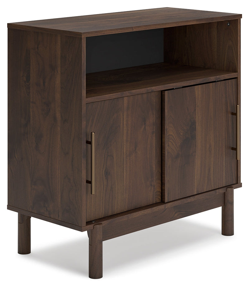 Calverson Mocha Accent Cabinet