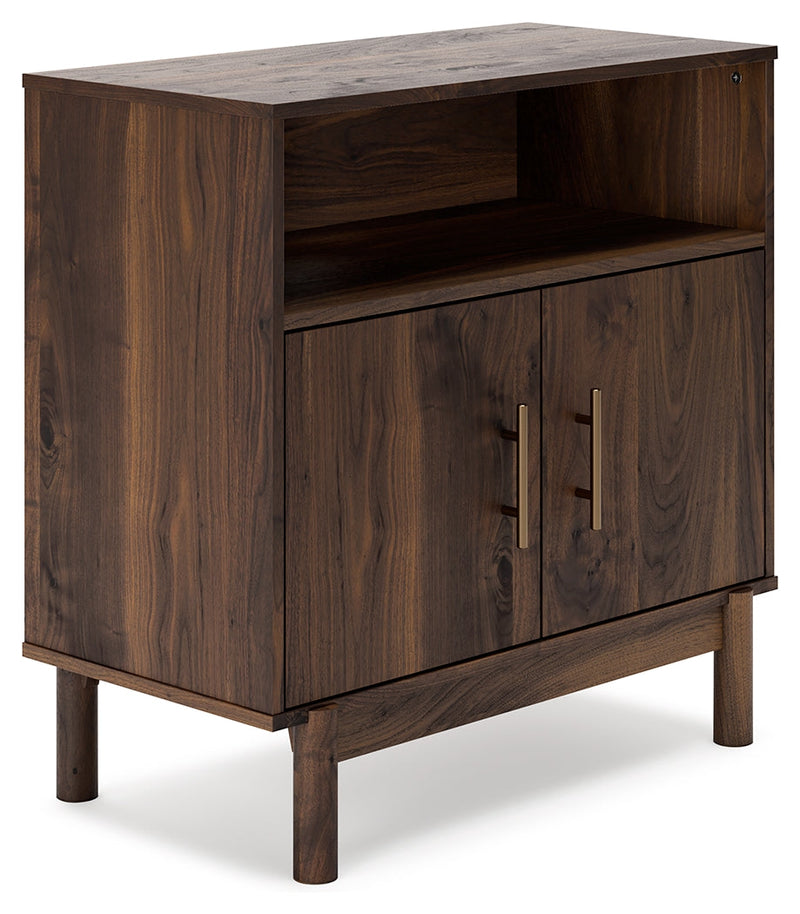 Calverson Mocha Accent Cabinet