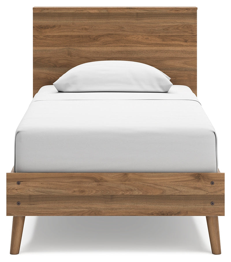 Aprilyn Honey Twin Bookcase Bed