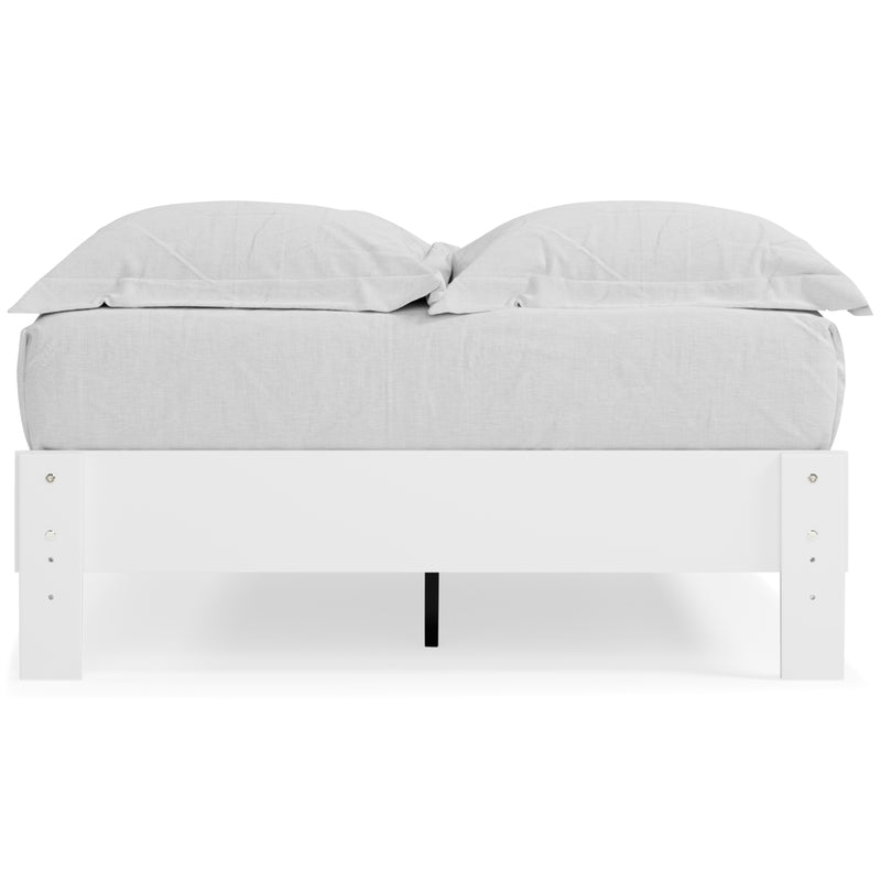 Piperton White Full Platform Bed