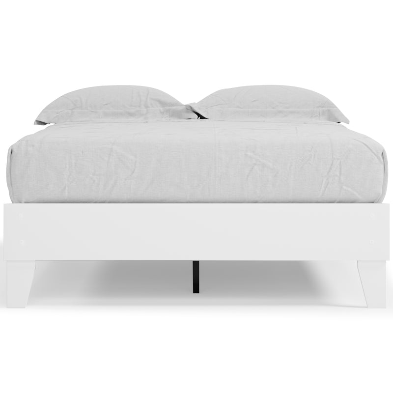 Piperton White Full Platform Bed