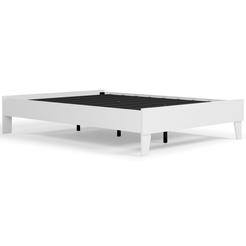 Piperton White Full Platform Bed