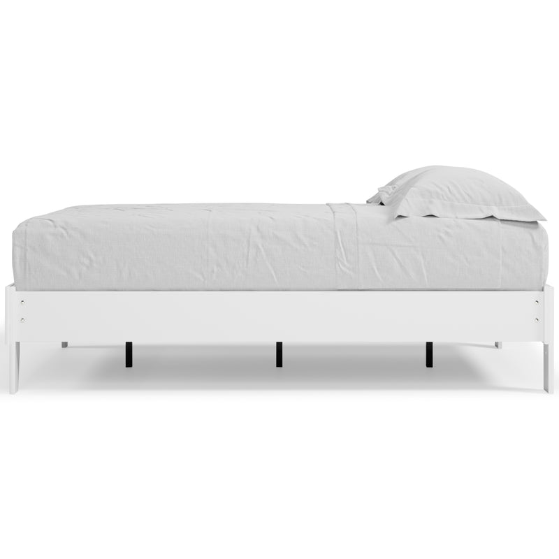 Piperton White Full Platform Bed