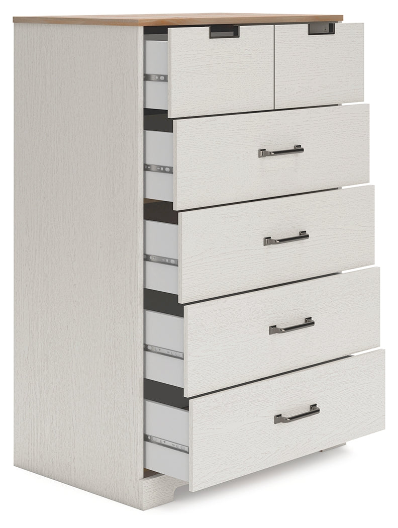 Vaibryn Two-Tone Chest Of Drawers