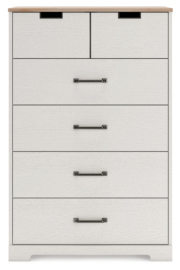 Vaibryn Two-Tone Chest Of Drawers